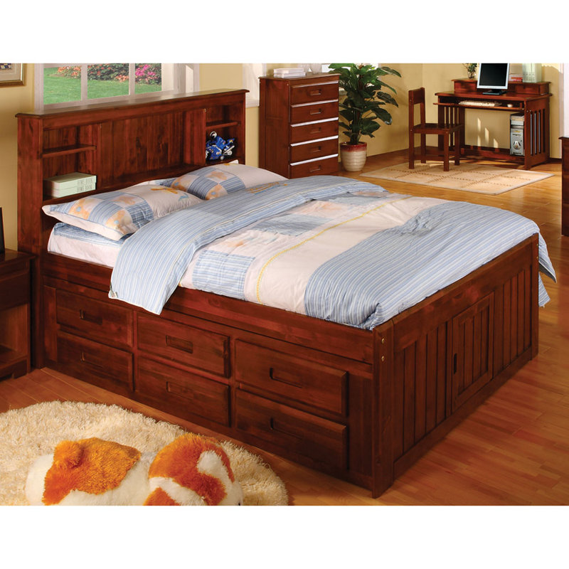 Cambridge Hamilton Full Captain Bed with Drawers & Reviews Wayfair